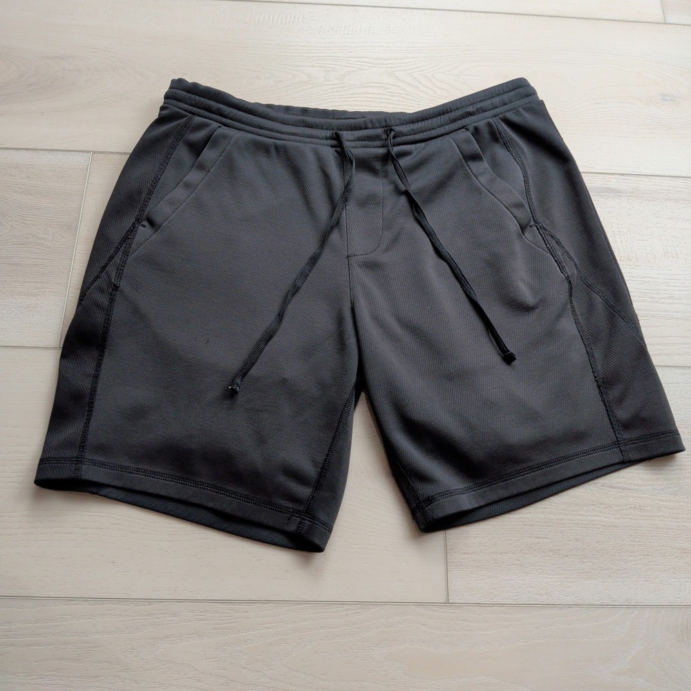 Outerknown‎ Activewear Training Shorts Mens M Black Lined Athletic Drawstring